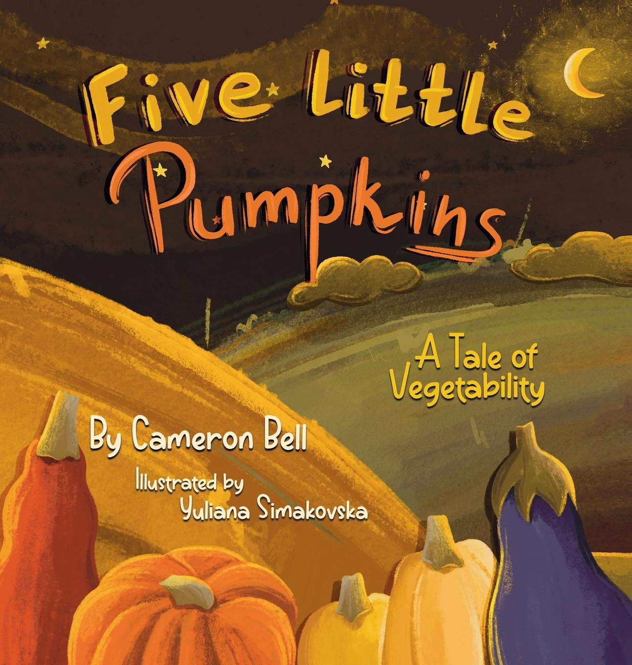 Knjiga Five Little Pumpkins Cameron Bell