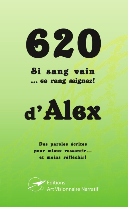 Knjiga 620 Alex De Kyburg