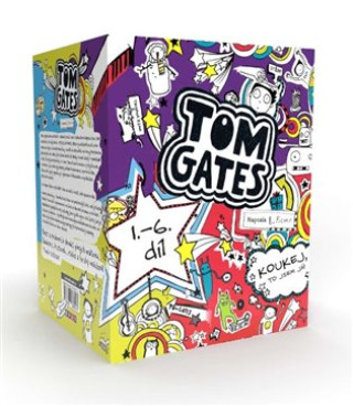 Kniha Tom Gates 1-6 