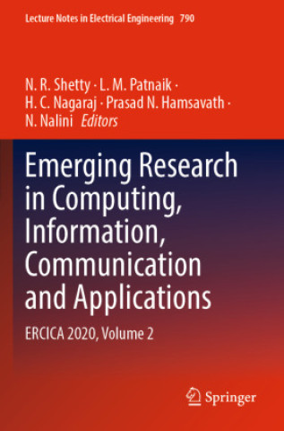 Książka Emerging Research in Computing, Information, Communication and Applications N. R. Shetty