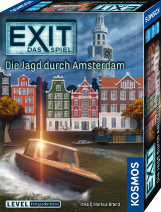 Joc / Jucărie EXIT® - Das Spiel: Die Jagd durch Amsterdam Inka Brand