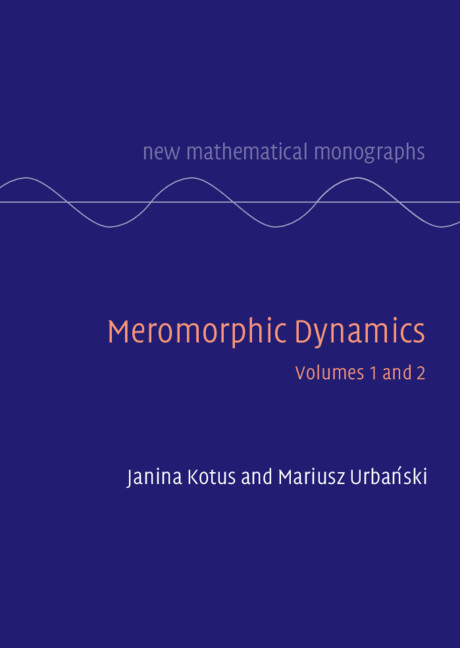 Boek Meromorphic Dynamics 2 Volume Hardback Set Janina Kotus
