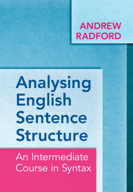 Kniha Analysing English Sentence Structure Andrew Radford