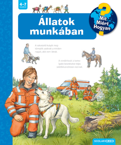 Книга Állatok munkában Andrea Erne