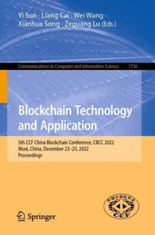 Book Blockchain Technology and Application Yi Sun