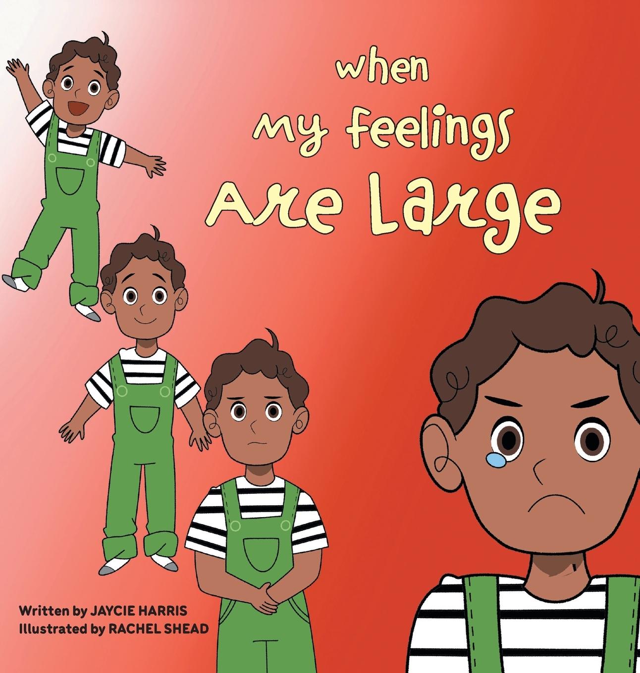 Knjiga When My Feelings Are Large Jaycie Harris