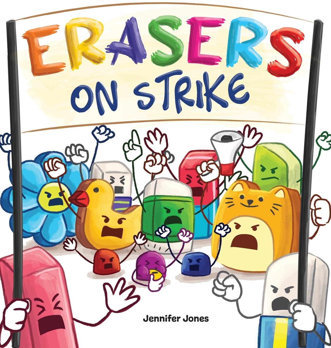 Buch Erasers on Strike Jennifer Jones