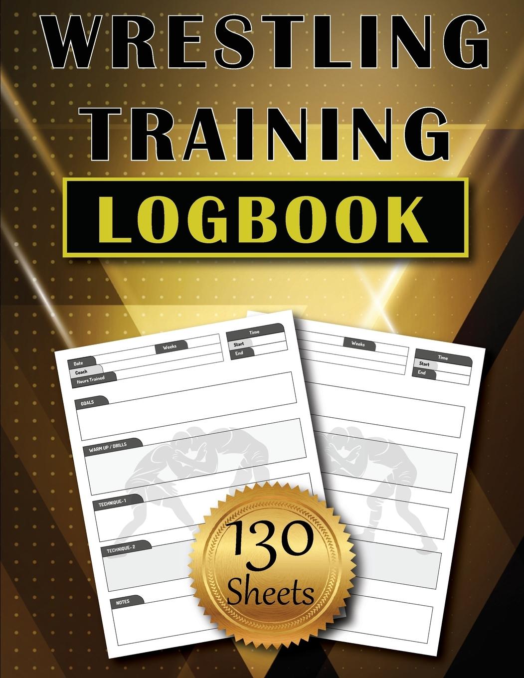 Kniha Wrestling Training LogBook 