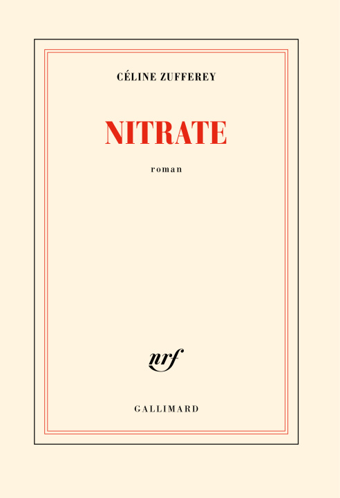 Knjiga Nitrate Zufferey