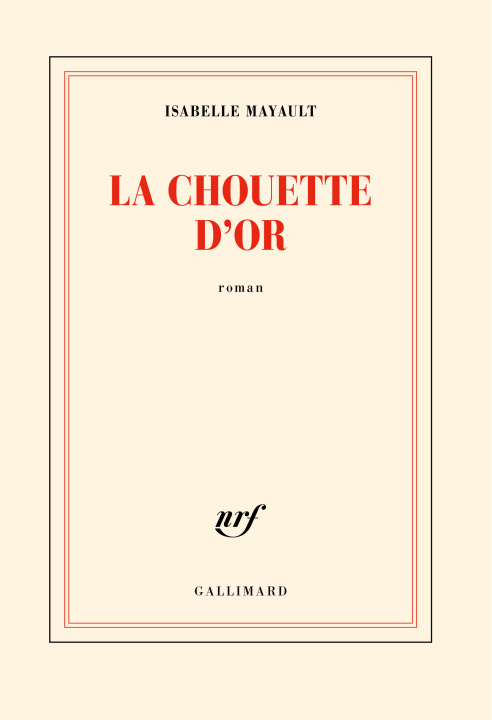 Kniha La chouette d'or Mayault