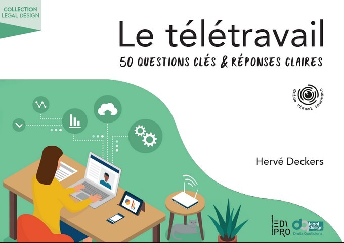 Boek Le télétravail Deckers