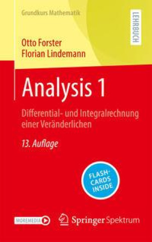 Könyv Analysis 1 Florian Lindemann
