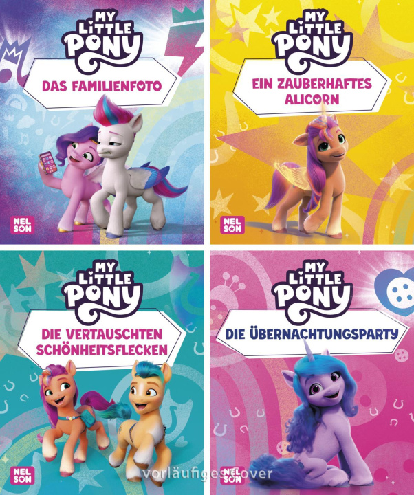 Joc / Jucărie Nelson Mini-Bücher: My little Pony 5-8 