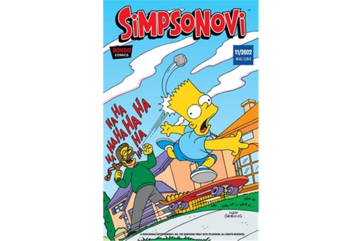 Книга Simpsonovi 11/2022 