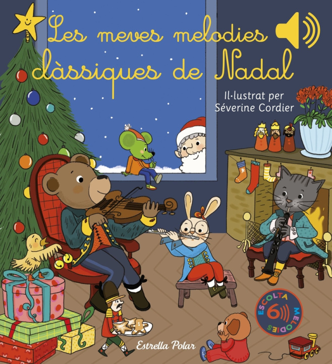 Kniha Les meves melodies clàssiques de Nadal SEVERINE CORDIER