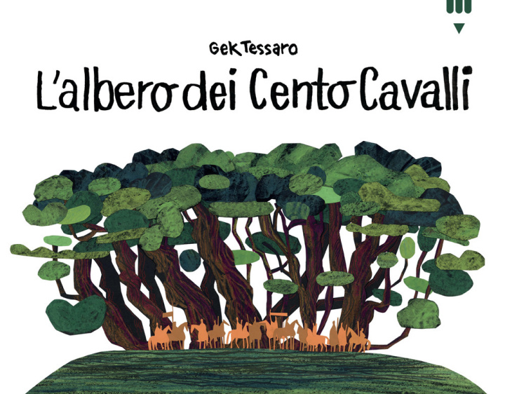 Kniha albero dei cento cavalli Gek Tessaro