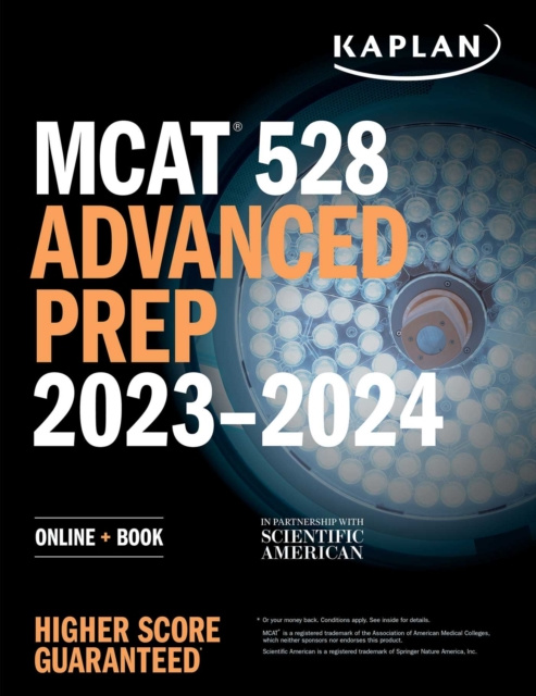 E-kniha MCAT 528 Advanced Prep 2023-2024 Kaplan Test Prep