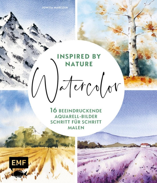 E-book Watercolor inspired by Nature Marczuk Jowita Marczuk