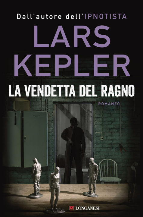 Kniha vendetta del ragno Lars Kepler