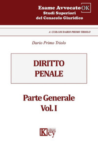 Book Diritto penale. Parte generale Dario Primo Triolo