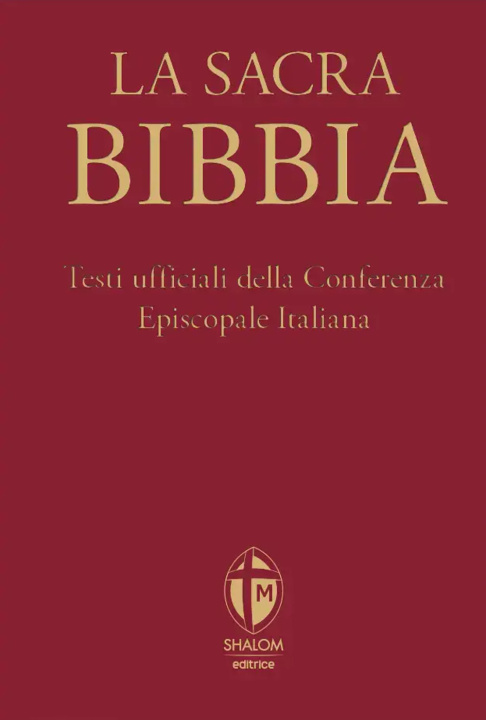 Książka Sacra Bibbia. Ediz. tascabile tela rossa 