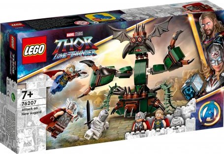 Kniha LEGO Marvel. Atak na Nowy Asgard 76207 