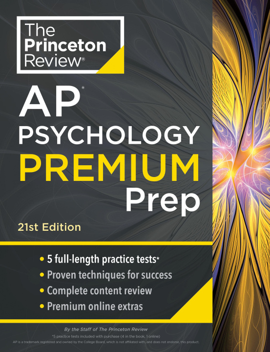 Book Princeton Review AP Psychology Premium Prep, 2024: 5 Practice Tests + Complete Content Review + Strategies & Techniques 