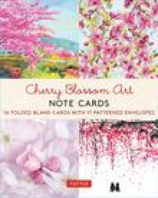 Książka Cherry Blossom Art, 16 Note Cards 