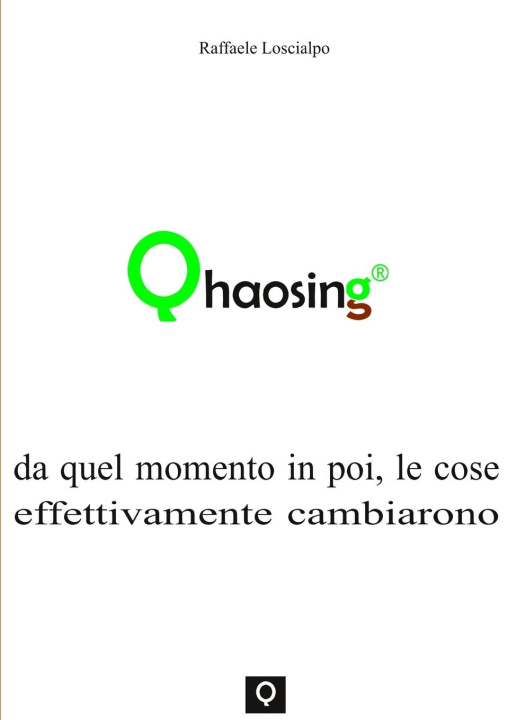 Knjiga Qhaosing® Raffaele Loscialpo
