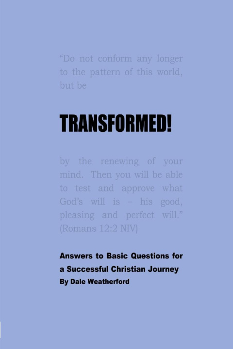 Boek TRANSFORMED! Dale Weatherford