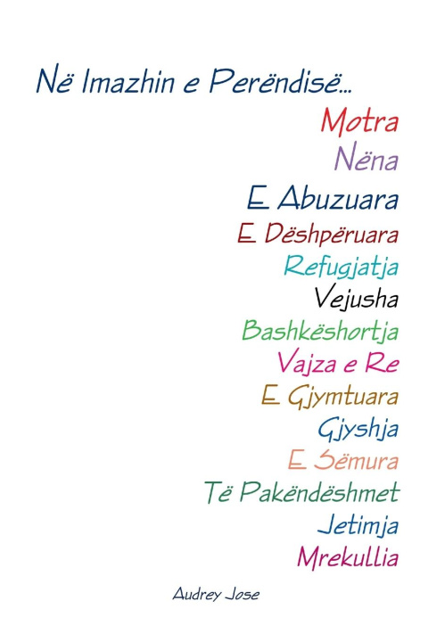 Carte Në Imazhin e Perëndisë Audrey Jose