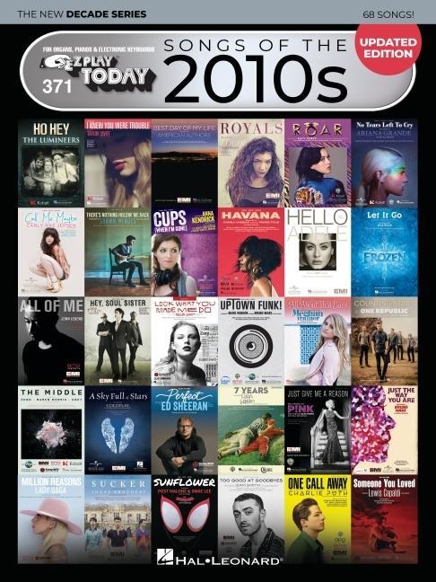 Книга Songs of the 2010s: The New Decade Series - Updated Edition: E-Z Play Today #371 