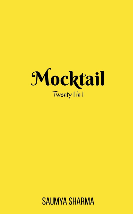 Buch Mocktail Saumya Sharma