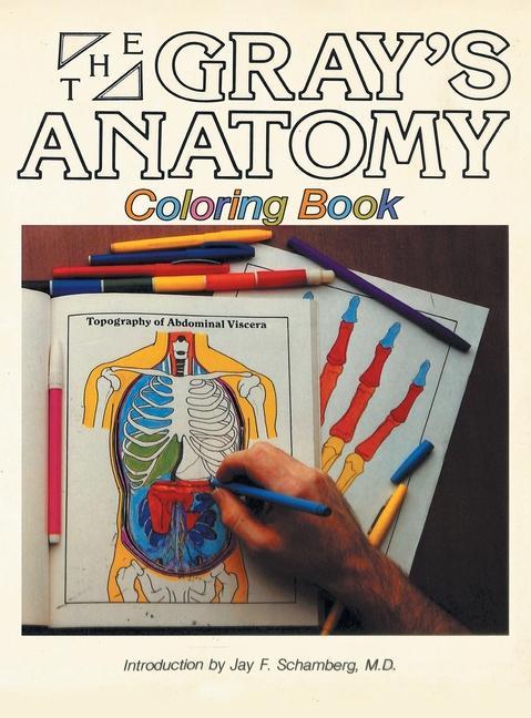 Könyv Gray's Anatomy Coloring Book 