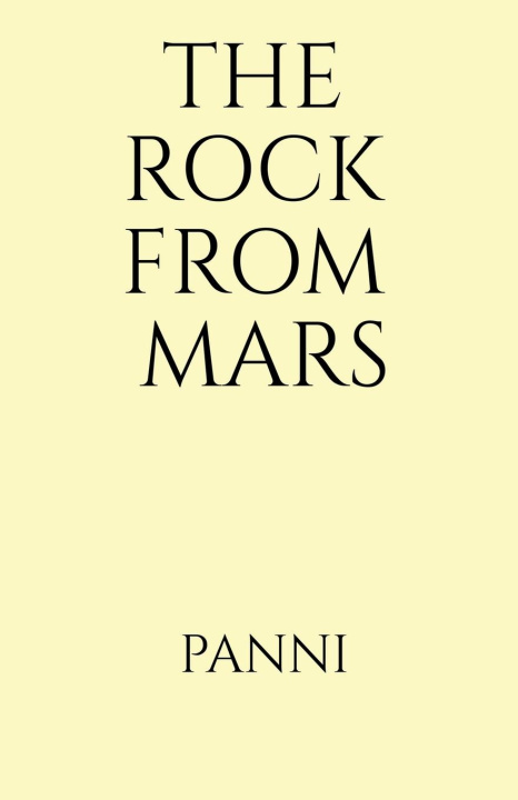 Knjiga THE ROCK FROM MARS Panni