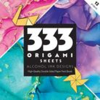 Książka 333 Origami Sheets Alcohol Ink Designs 