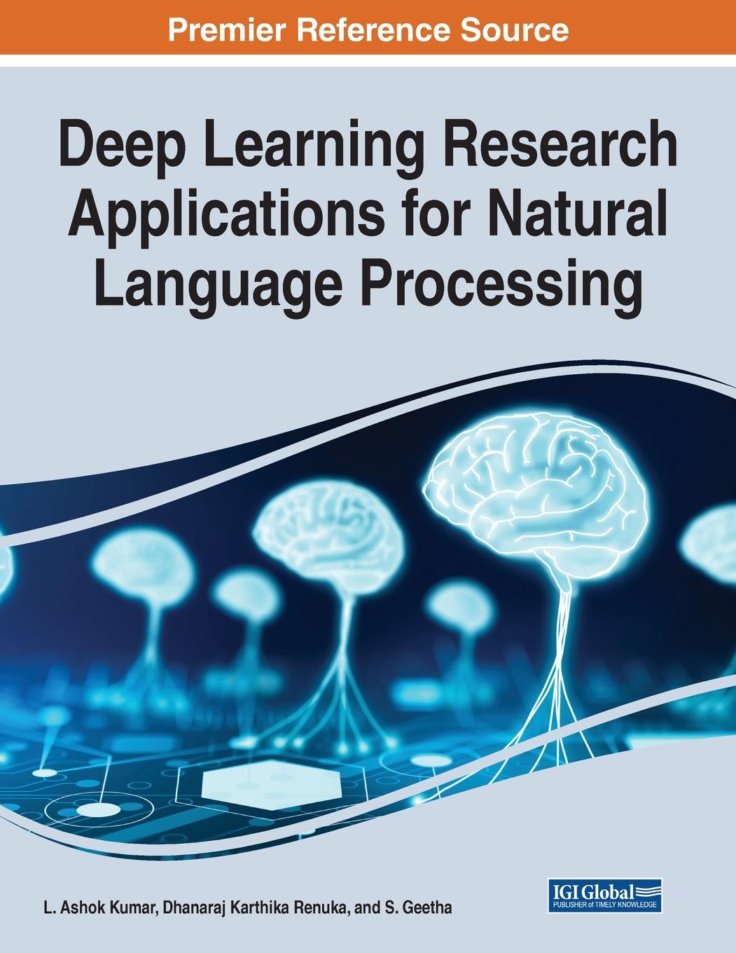 Book Deep Learning Research Applications for Natural Language Processing S. Geetha