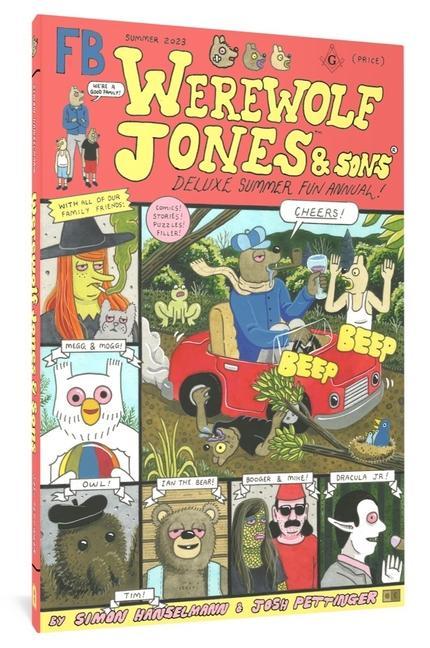Könyv Werewolf Jones & Sons Deluxe Summer Fun Annual Josh Pettinger