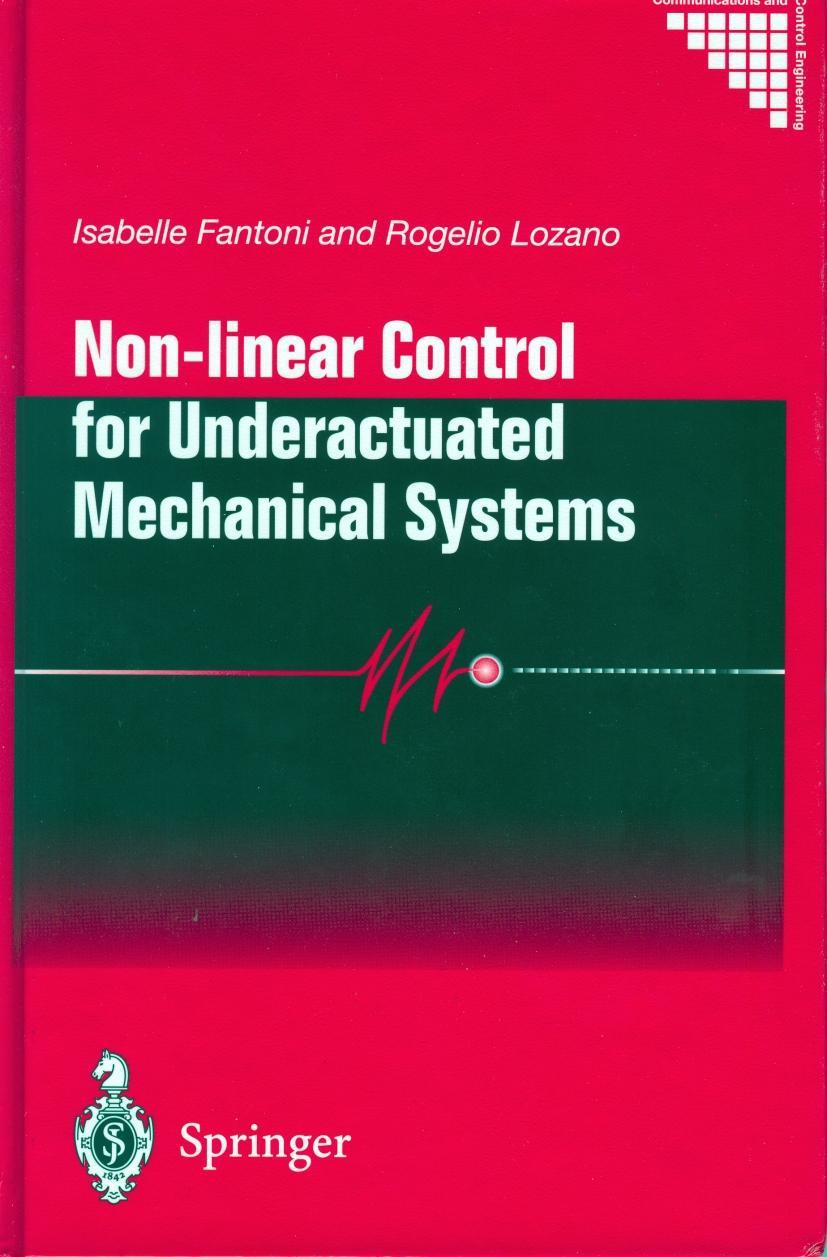 Kniha Non-Linear Control for Underactuated Mechanical Systems Isabelle Fantoni