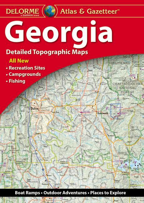 Kniha Delorme Atlas & Gazetteer: Georgia 