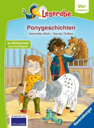 Book Ponygeschichten - Leserabe ab Vorschule - Erstlesebuch für Kinder ab 5 Jahren Sandy Thißen