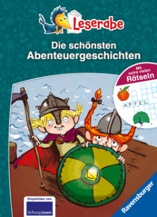 Kniha Die schönsten Abenteuergeschichten mit extra vielen Rätseln - Leserabe ab 1. Klasse - Erstlesebuch für Kinder ab 6 Jahren Tino