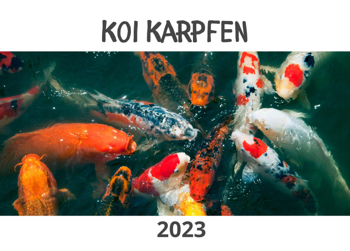 Календар/тефтер Koi-Karpfen 
