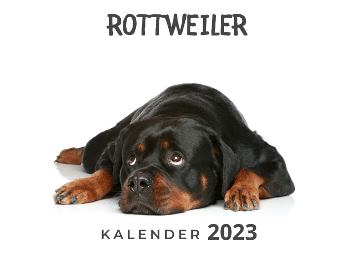 Kalendarz/Pamiętnik Rottweiler 