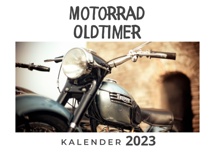 Календар/тефтер Motorrad-Oldtimer 