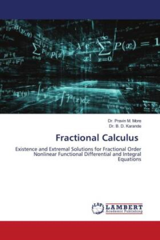 Knjiga Fractional Calculus B. D. Karande