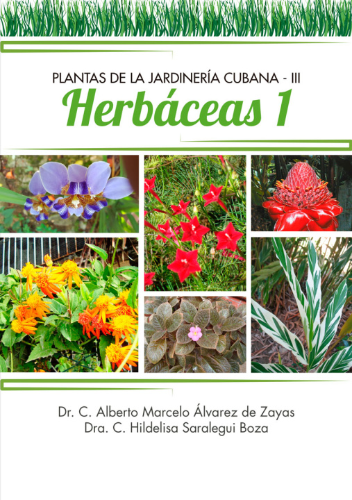 Kniha PLANTAS DE LA JARDINERÍA CUBANA 3. HERBÁCEAS (PRIMERA PART HILDELISA SARALEGUI ALBERTO ALVAREZ