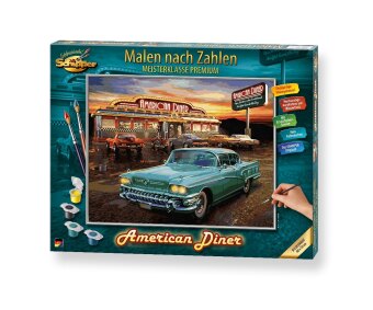 Game/Toy Malen nach Zahlen - American Diner 