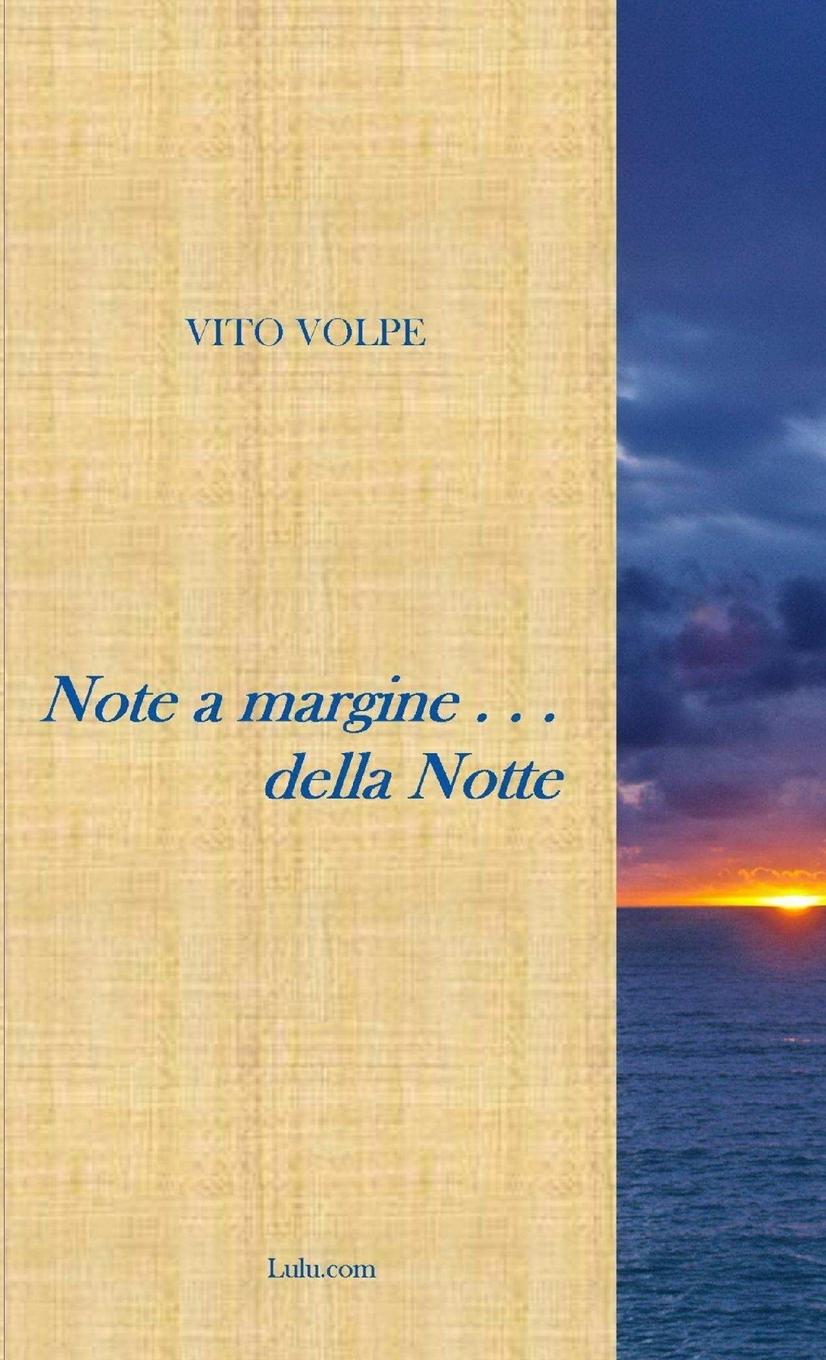 Knjiga Note a margine della notte Vito Volpe