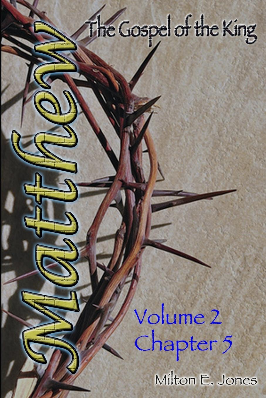 Book Matthew Volume Two Milton Jones